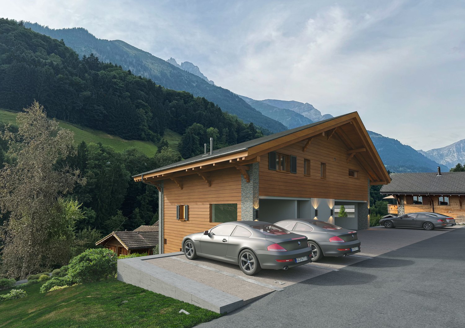 Prächtige 6,5-Zimmer-Wohnung in einem Chalet in Val-d'Illiez -  Bild 7
