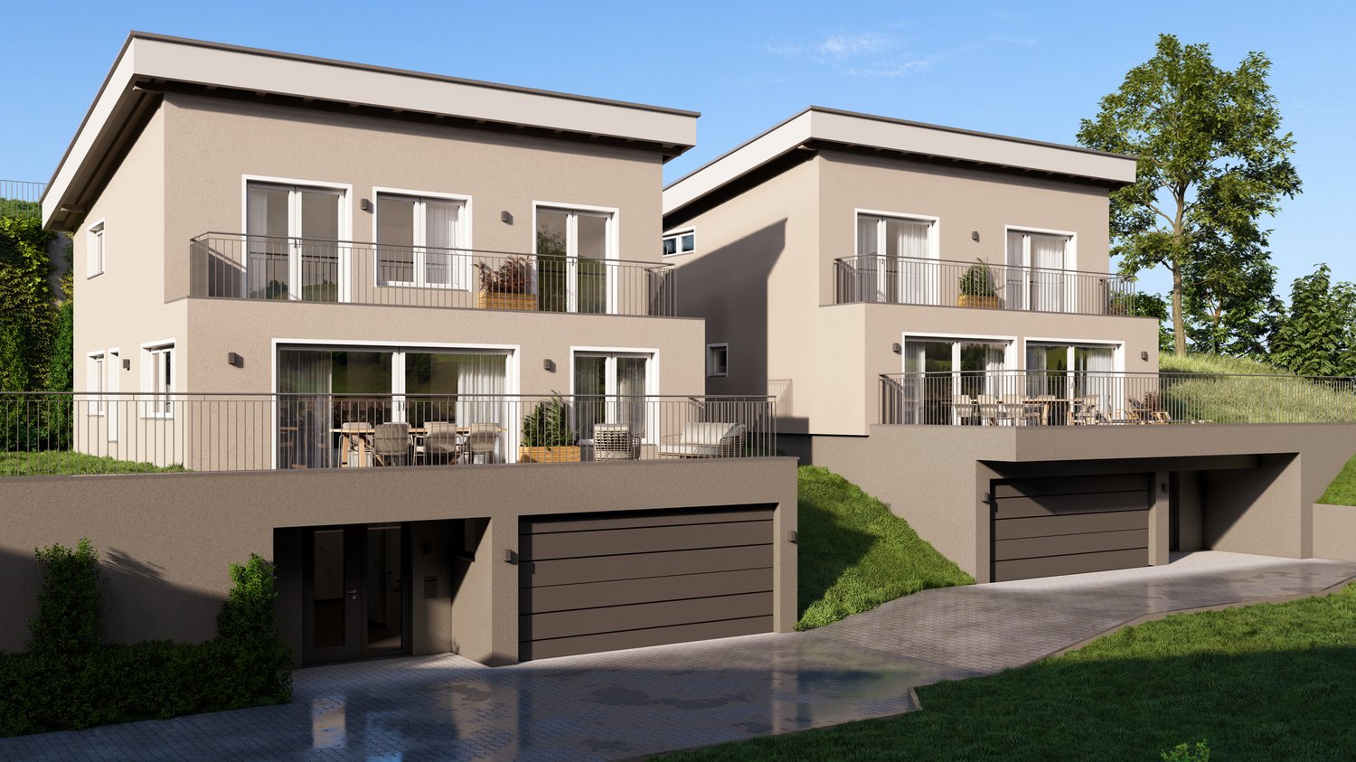 Exklusive Neubau-Villa in Schwarzenberg mit atemberaubendem Ausblick -  Bild 2