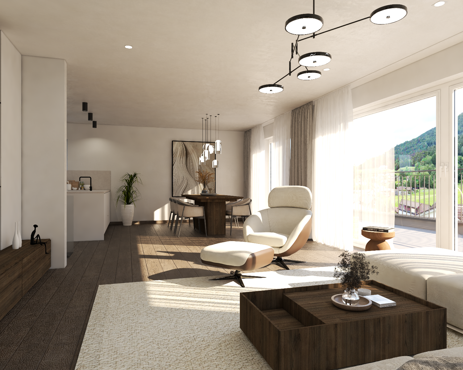 Exklusive Neubau-Villa in Schwarzenberg mit atemberaubendem Ausblick -  Bild 4