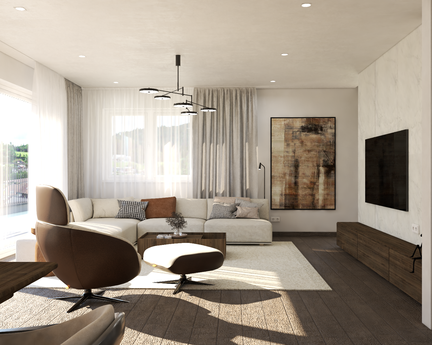 Exklusive Neubau-Villa in Schwarzenberg mit atemberaubendem Ausblick -  Bild 5