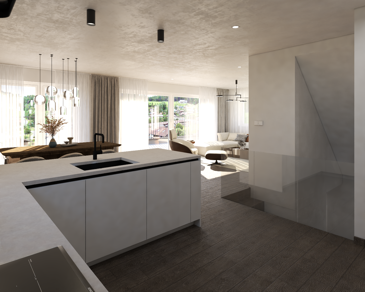 Exklusive Neubau-Villa in Schwarzenberg mit atemberaubendem Ausblick -  Bild 8