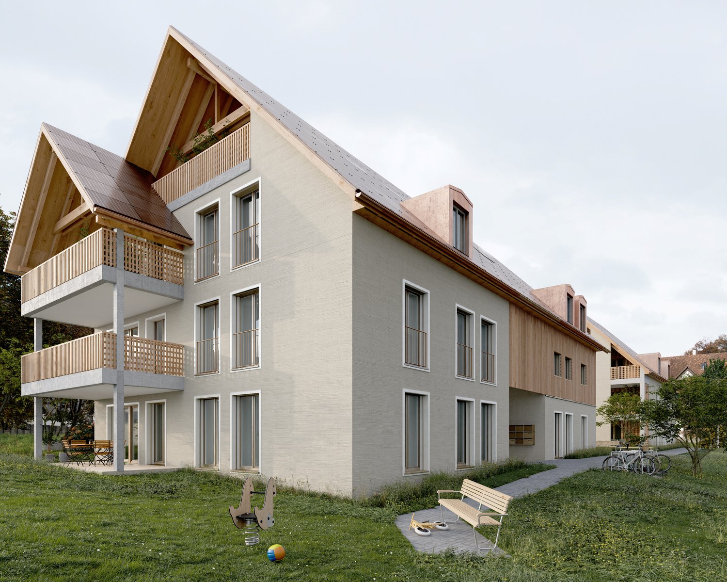 Frühling 2027. - 4.5-Zimmer-Wohnung mit Balkon -  Bild 1