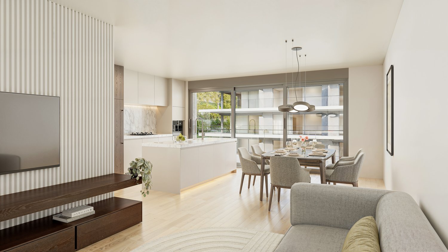Neubau im Herzen von Paudex, Apartments von 1.5 Zimmer bis 5.5 Zimmer -  Bild 3