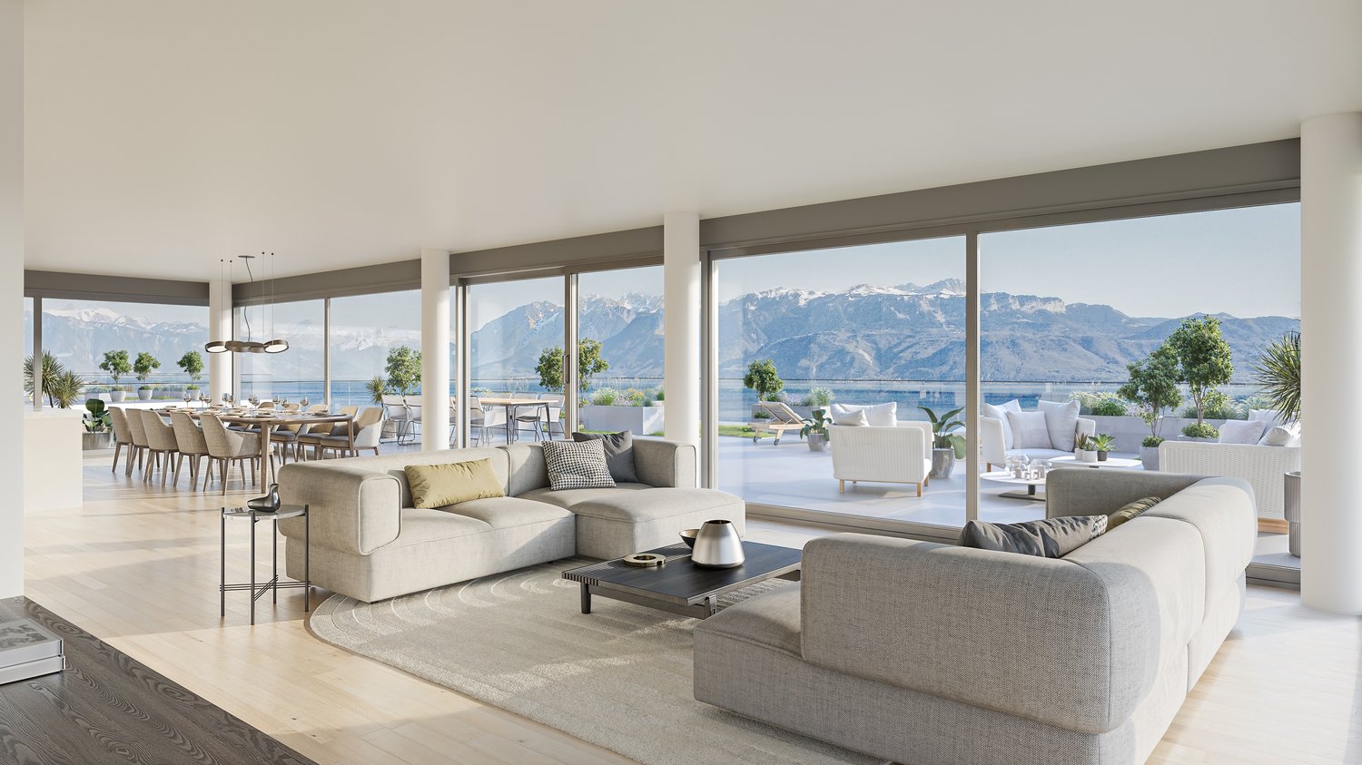 Neubau im Herzen von Paudex, Apartments von 1.5 Zimmer bis 5.5 Zimmer -  Bild 5