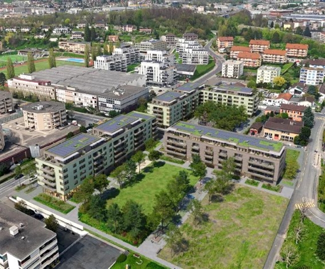 Zu verkaufen in Ecublens - Gewerbegebiet - neue Residenz - 100 m² -  Bild 1