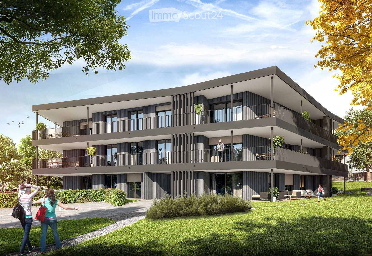 Moderne 3.5-Zimmer-Neubauwohnung in Boniswil, einfach schön wohnen -  Bild 1