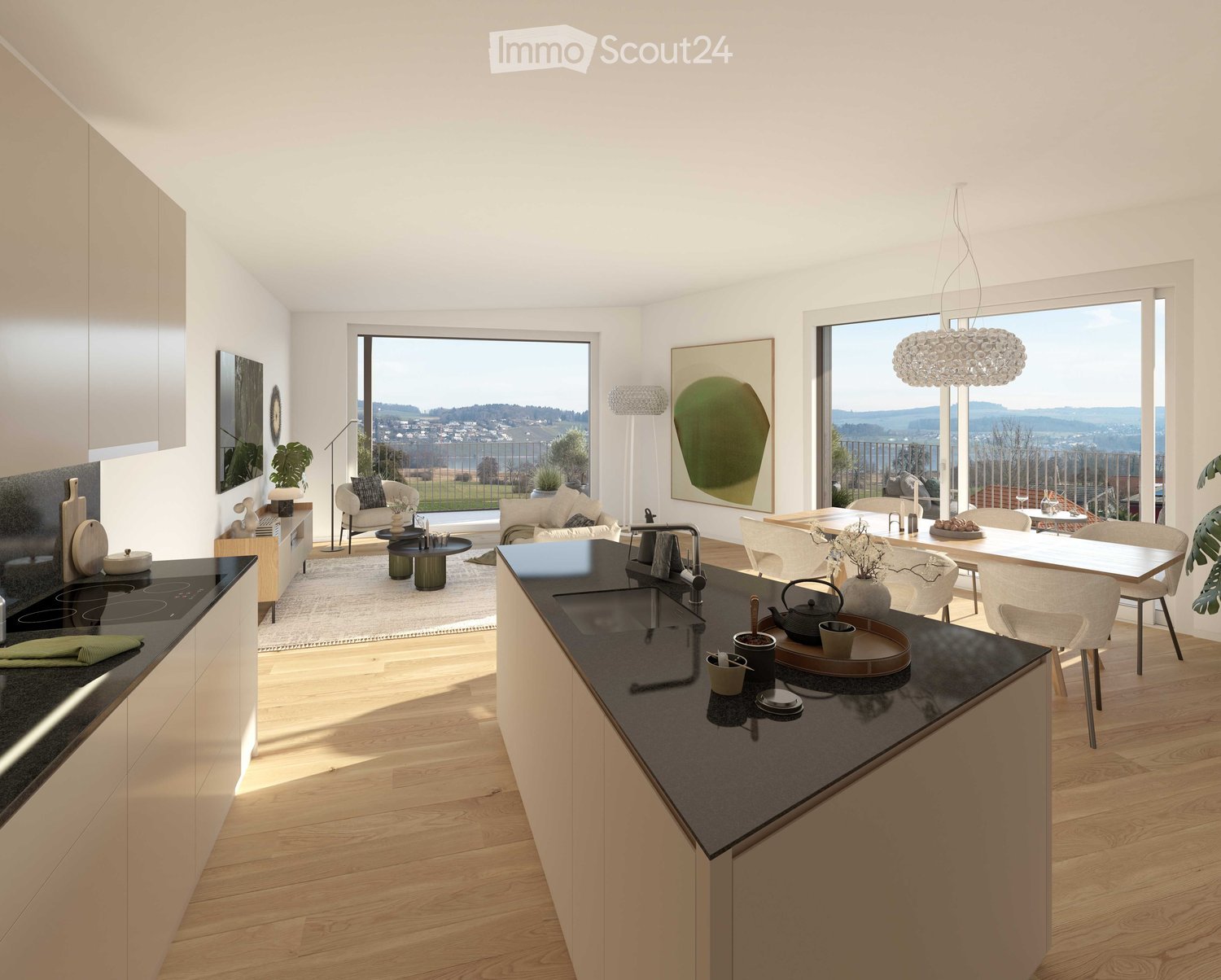 Moderne 3.5-Zimmer-Neubauwohnung in Boniswil, einfach schön wohnen -  Bild 6