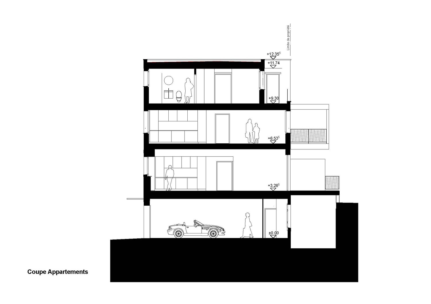 Prächtiges 3,5-Zimmer-Attikapartment in einer neuen Baukonstruktion in Saint-Imier -  Bild 3