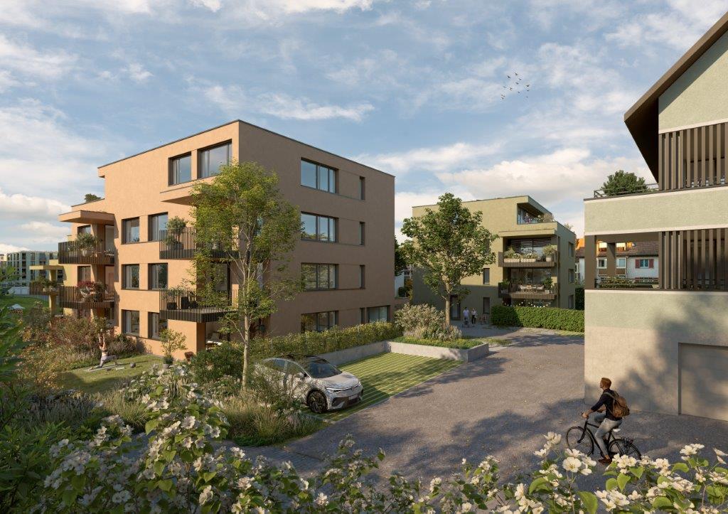 NEUBAUPROJEKT KURIBA, ROMANSHORNERSTRASSE 81, 8280 KREUZLINGEN, 19 EIGENTUMSWOHNUNGEN -  Bild 2