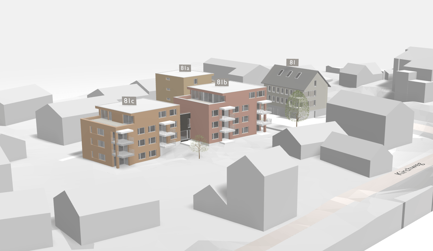 NEUBAUPROJEKT KURIBA, ROMANSHORNERSTRASSE 81, 8280 KREUZLINGEN, 19 EIGENTUMSWOHNUNGEN -  Bild 5
