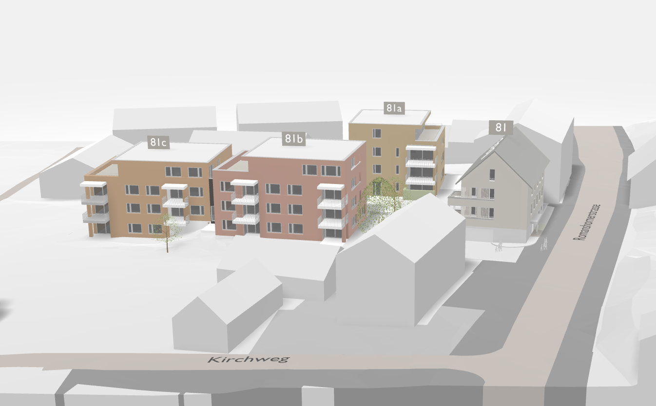 NEUBAUPROJEKT KURIBA, ROMANSHORNERSTRASSE 81, 8280 KREUZLINGEN, 19 EIGENTUMSWOHNUNGEN -  Bild 6