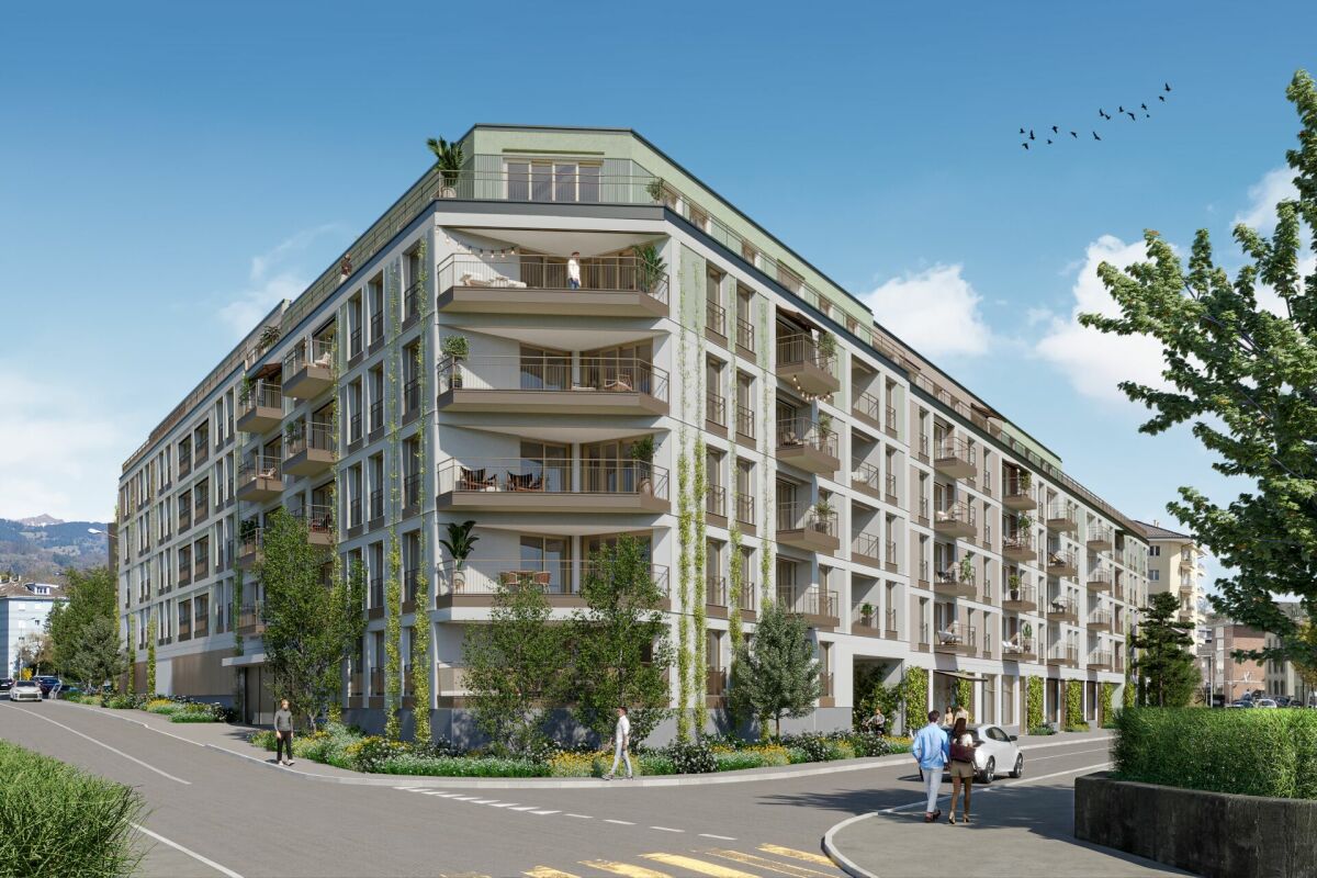 « Gärten in der Stadt » | Neue Wohnungen vom Studio bis 5 Zimmer in Vevey -  Bild 5