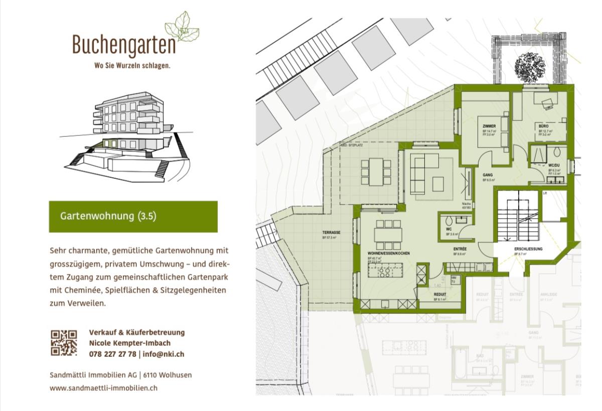 3,5 / 4,5 / 5,5 Zimmer Eigentumswohnungen in 6110 Wolhusen zu verkaufen -  Bild 10