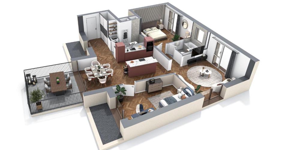 Nouvelle promotion avec emplacement de choix - Appartement 3.5 pièces - image - 7