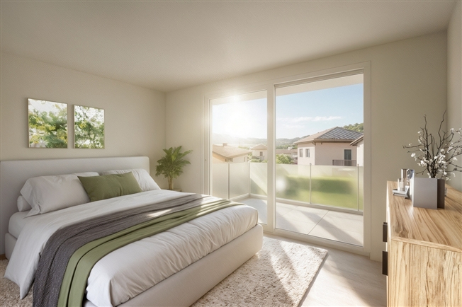2.5-Zimmer-Wohnung im letzten Stock in Stabio -  Bild 2