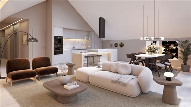The Nest Lot-5 Penthouse von 4.5P mit Terrasse -  Bild 1