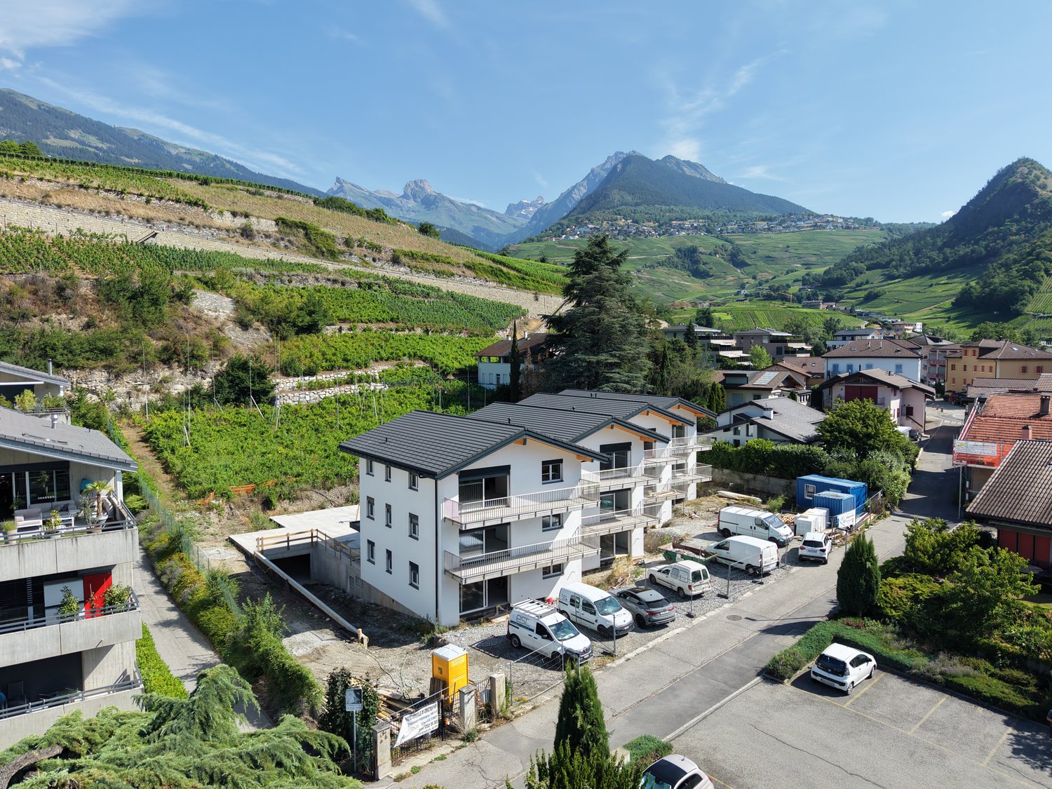Neue 3,5-Zimmer-Wohnung mit Panoramablick in Conthey -  Bild 1