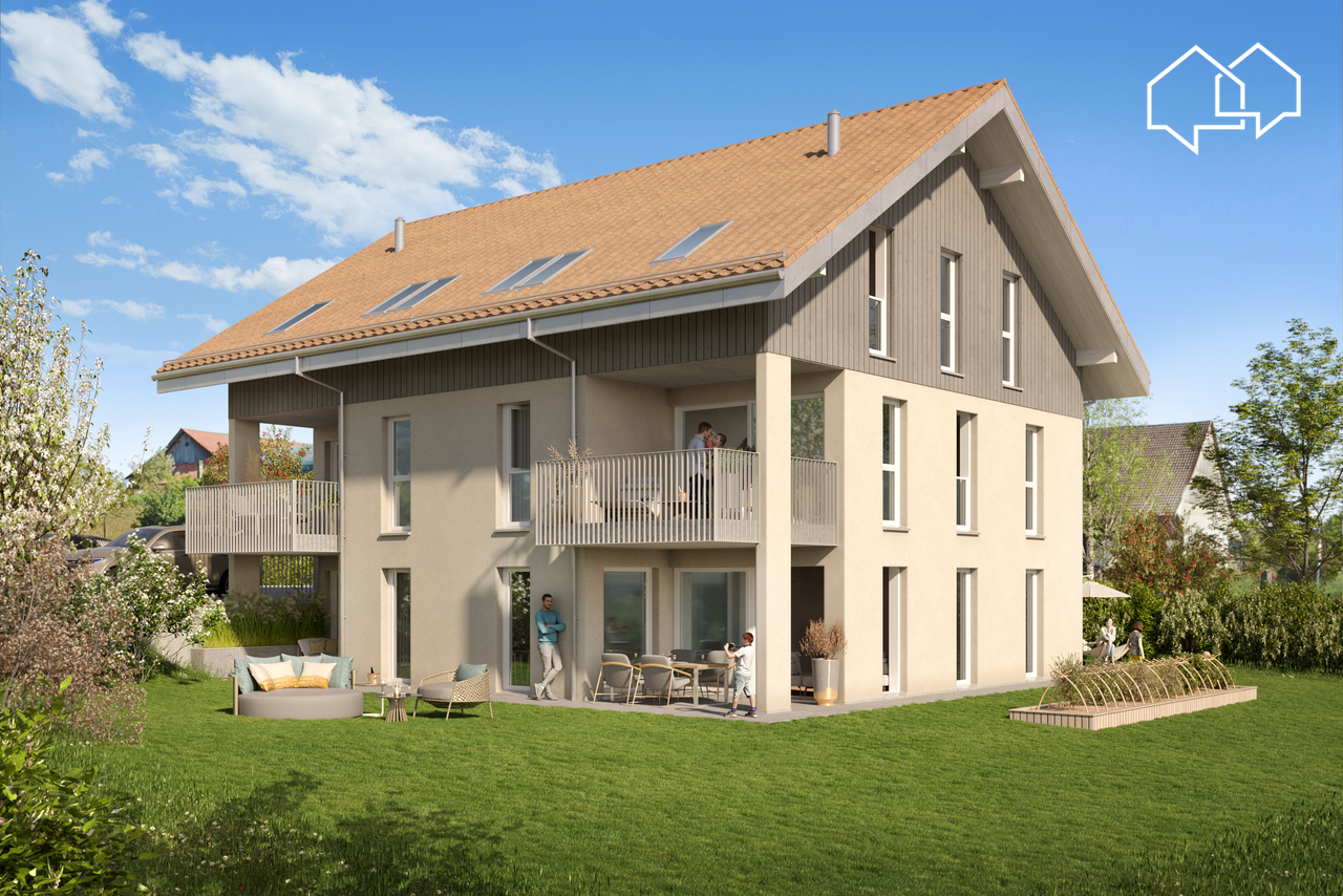 Prächtiges Duplex mit 4.5 Zimmern - Vue d'ensemble
