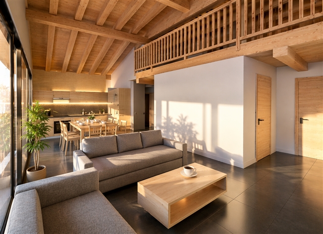 NEU – Im Projekt Penthouse-Wohnung mit 3 Schlafzimmern – Les Haudères -  Bild 1
