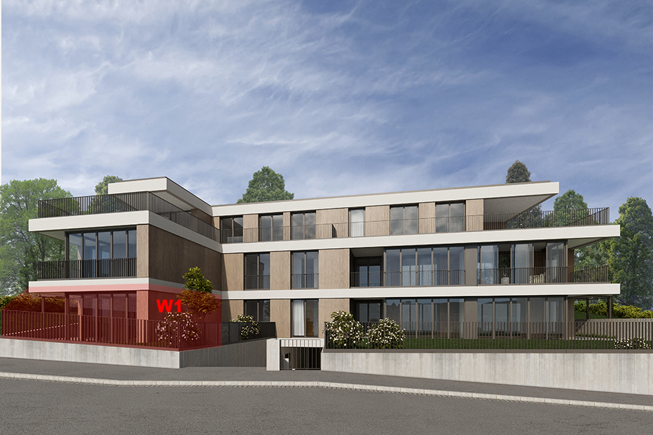 Exklusive Gartenwohnung mit hoher Energieeffizienz und unverbaubarer Aussicht. Neue Preise! - W1 -  Bild 4