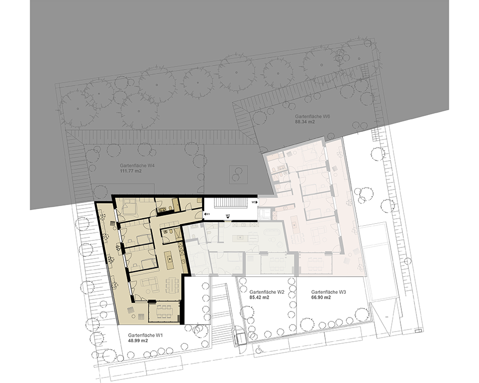 Exklusive Gartenwohnung mit hoher Energieeffizienz und unverbaubarer Aussicht. Neue Preise! - W1 -  Bild 7