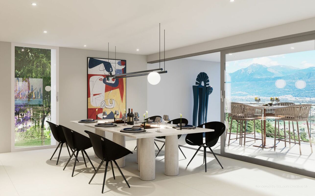 Lussuoso 5.5 locali: modernità ed eccellenza con vista lago -  Bild 5