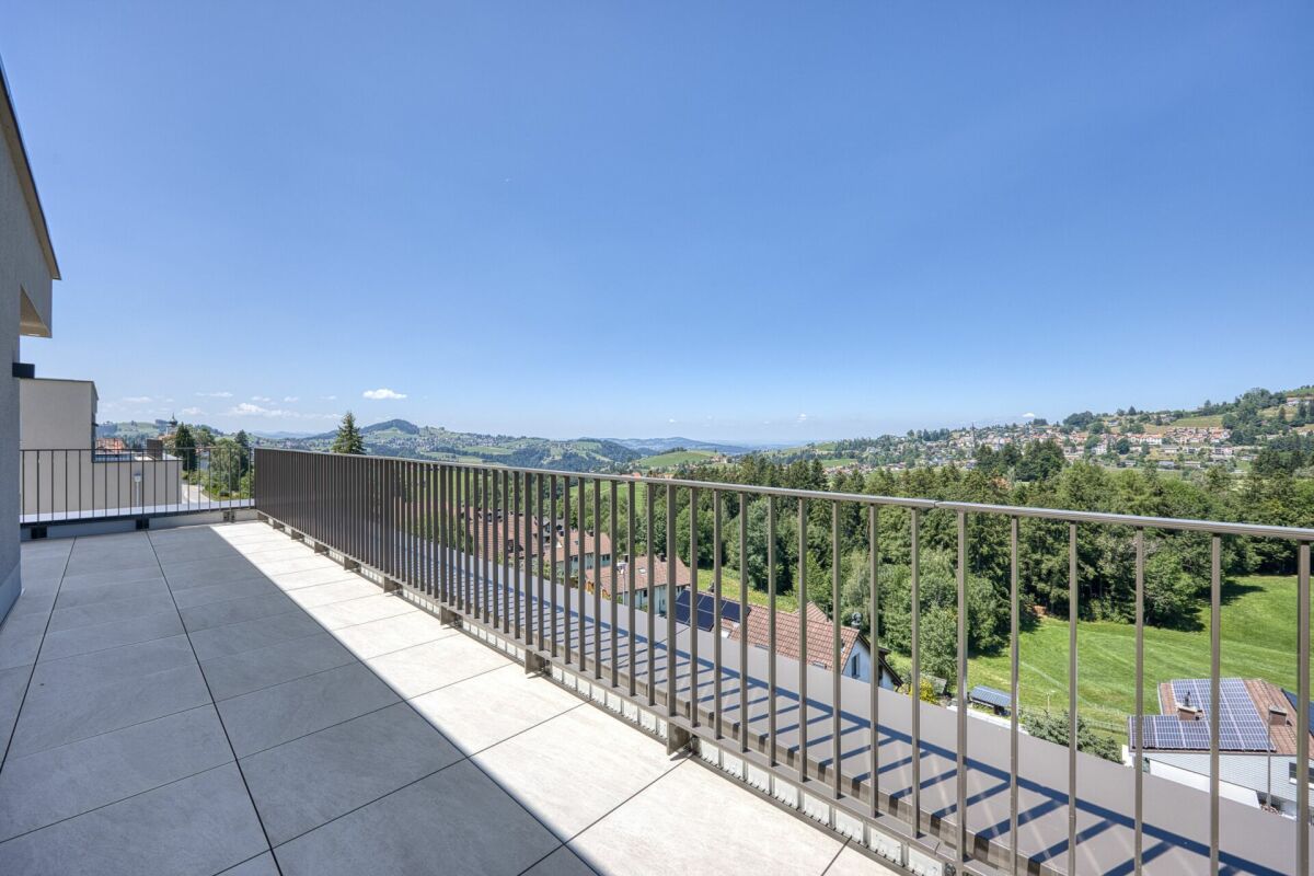NEUBAU - Exklusive 4.5-Zimmer-Attikawohnung mit grosszügiger Terrasse und traumhafter Aussicht -  Bild 1