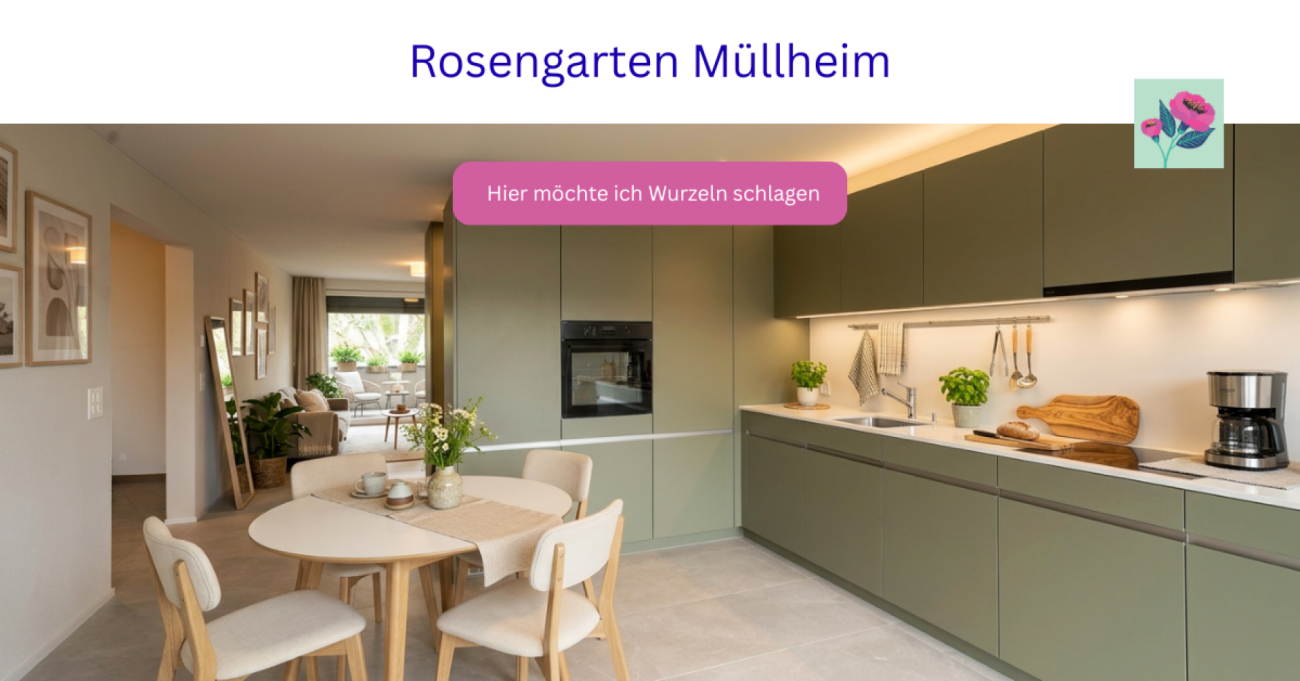 Wohnqualität im Rosengarten -  Bild 1