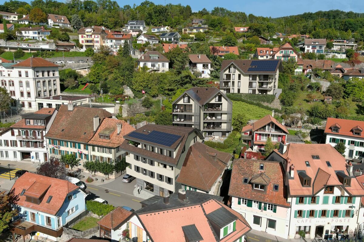 Chexbres: Prachtvolle Wohnung mit großer Terrasse von 53m2 und teilweisem Blick auf den See -  Bild 6