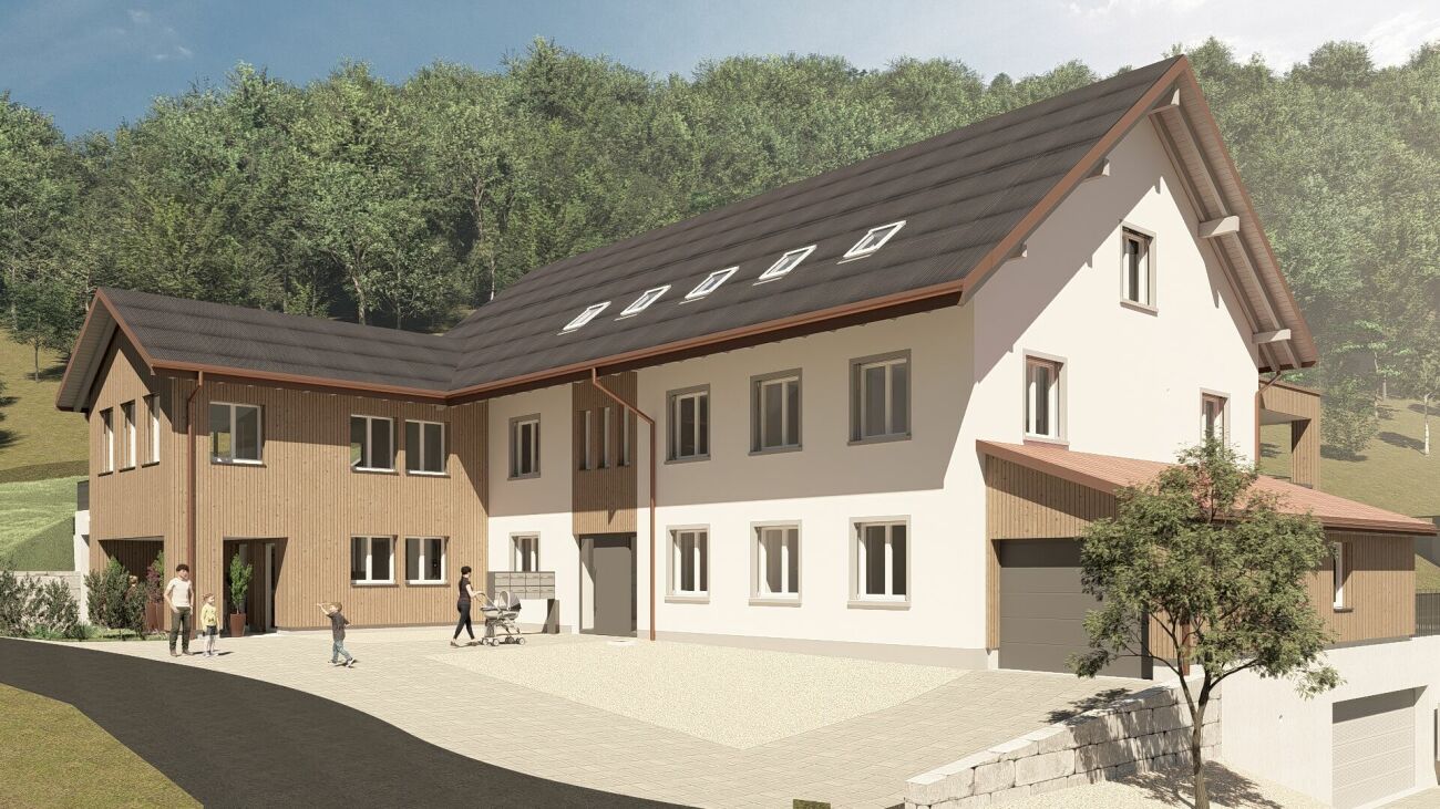 4.5- Zimmer Erdgeschosswohnung Erstbezug -  Bild 1