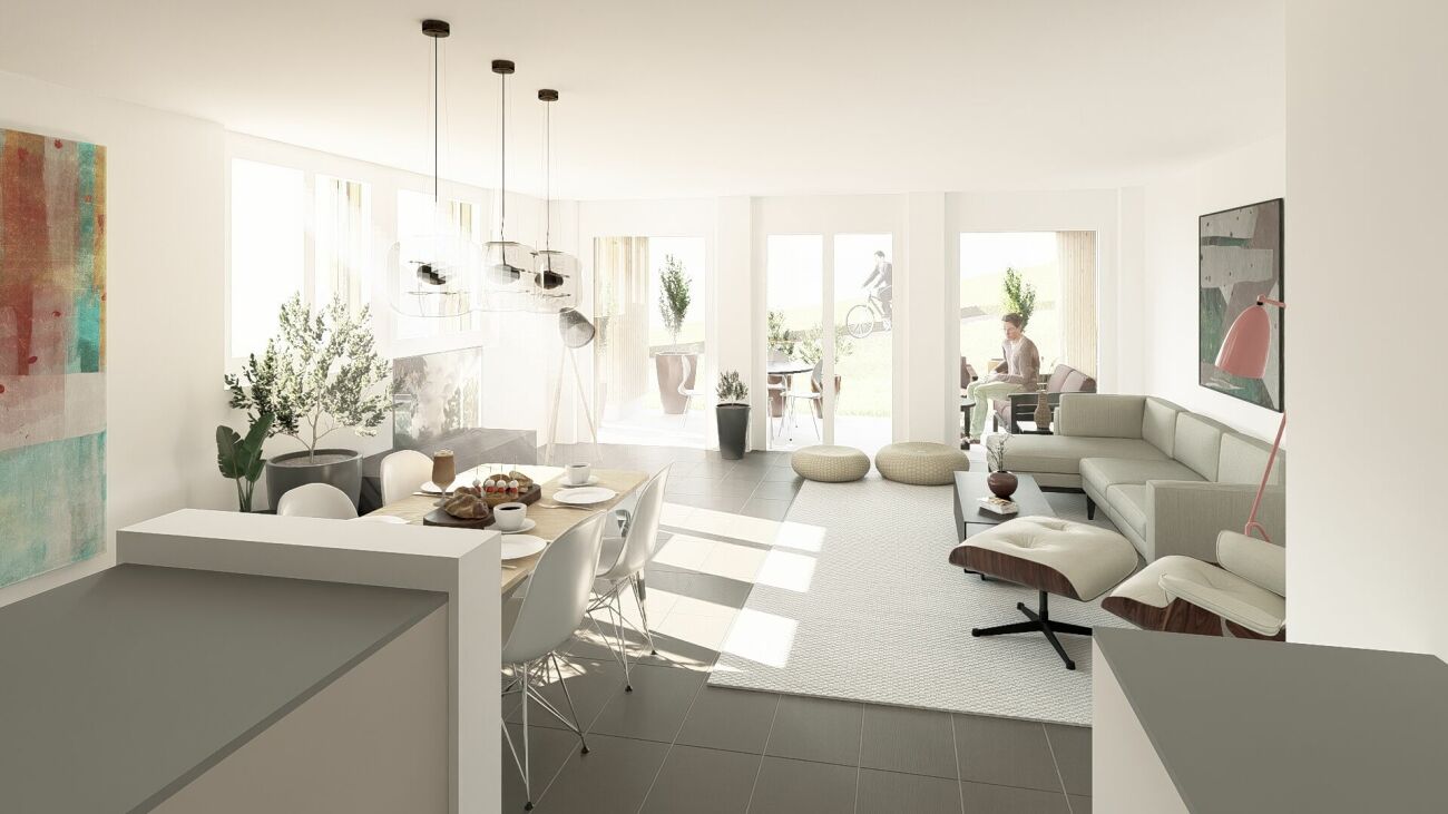 4.5- Zimmer Erdgeschosswohnung Erstbezug -  Bild 2