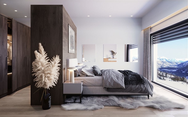 Neubau einer Luxusvilla mit 5,5 Zimmern in Chermignon d'en haut -  Bild 5