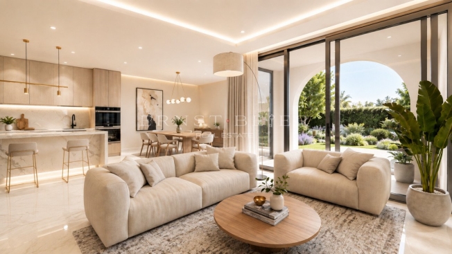 PROMOTION SUR PLANS - Magnifique triplex de standing 5.5 pièces avec jardin -  Bild 1