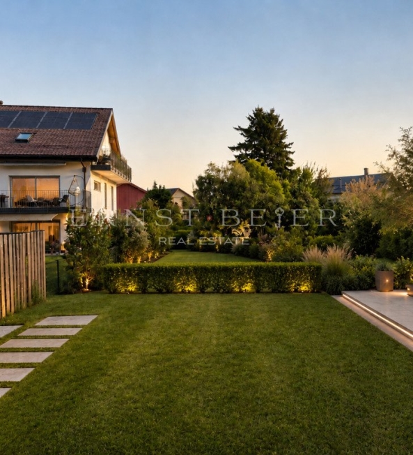 PROMOTION SUR PLANS - Magnifique triplex de standing 5.5 pièces avec jardin -  Bild 2