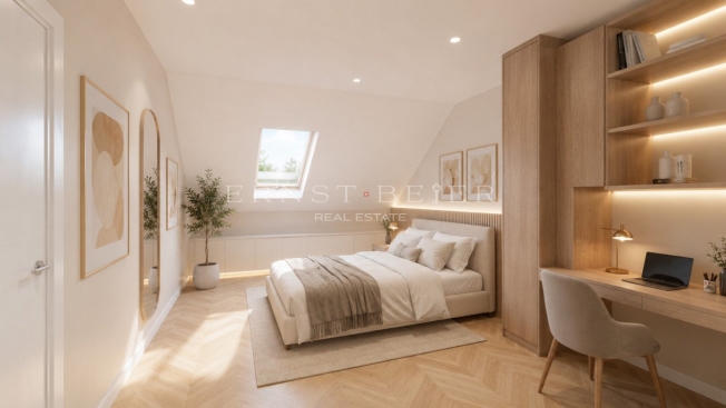 PROMOTION SUR PLANS - Magnifique triplex de standing 5.5 pièces avec jardin -  Bild 6