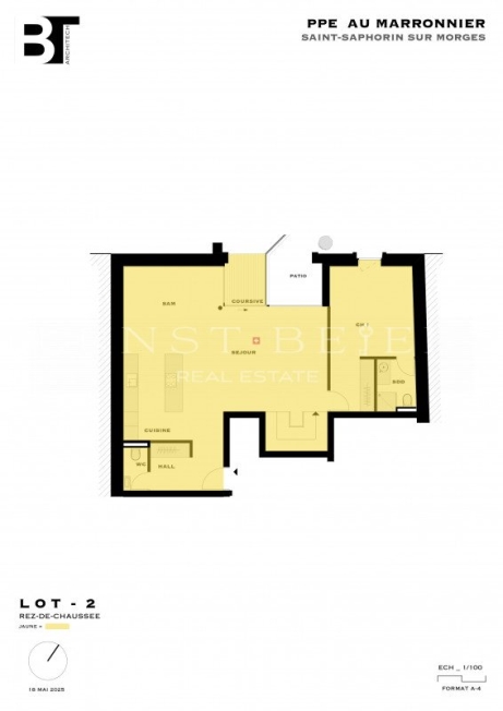 PROMOTION SUR PLANS - Magnifique triplex de standing 5.5 pièces avec jardin -  Bild 9