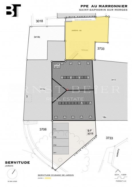 PROMOTION SUR PLANS - Magnifique triplex de standing 5.5 pièces avec jardin -  Bild 11