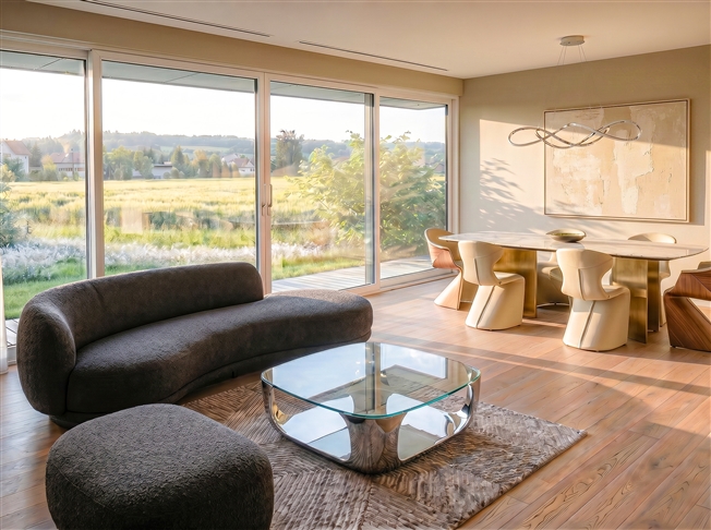 Exklusives 6.5-Zimmer Neubau-Reiheneinfamilienhaus B.1 mit hochwertigem Ausbau  Oberkulm AG -  Bild 6