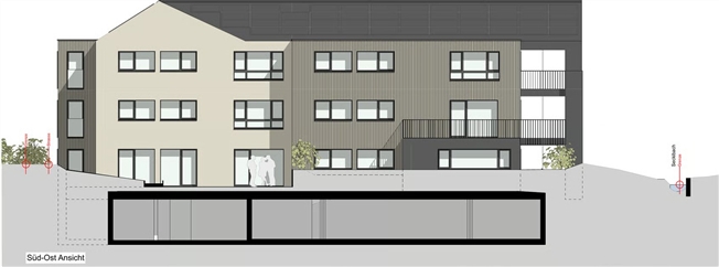 Neubauprojekt 4.5-Zimmer-Obergeschosswohnung in Untereggen -  Bild 5