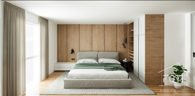 4.5 Zimmerwohnung im Dachgeschoss mit Keller und Doppelgarage. -  Bild 5