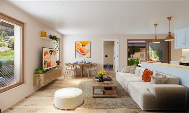 Atemberaubende neue 3,5-Zimmer-Wohnung mit geräumiger Loggia -  Bild 9