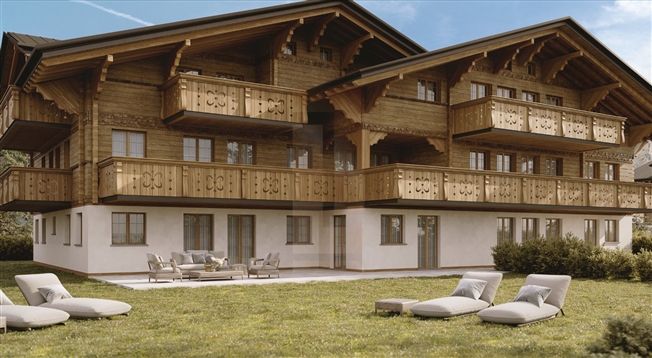 Eine außergewöhnliche Wohnung im Herzen von Gstaad -  Bild 1