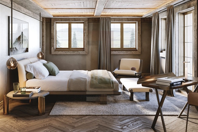Eine außergewöhnliche Wohnung im Herzen von Gstaad -  Bild 6