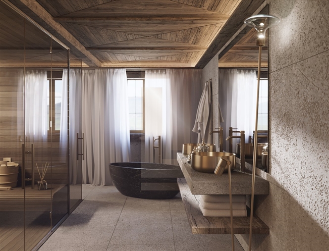Eine außergewöhnliche Wohnung im Herzen von Gstaad -  Bild 7