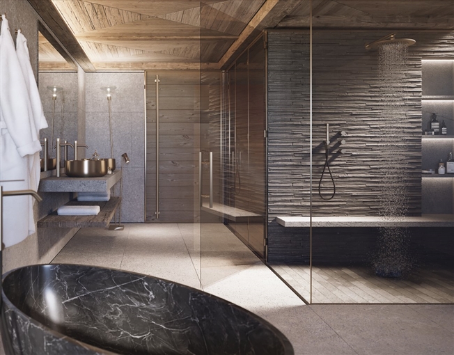 Eine außergewöhnliche Wohnung im Herzen von Gstaad -  Bild 8
