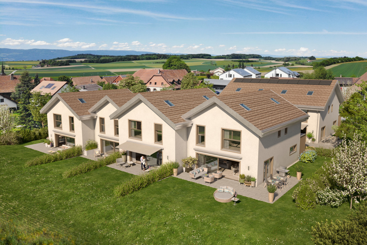NOUVEAU PROJET DE 6 VILLAS FAMILIALES À THIERRENS AVEC JARDINS ! -  Bild 1