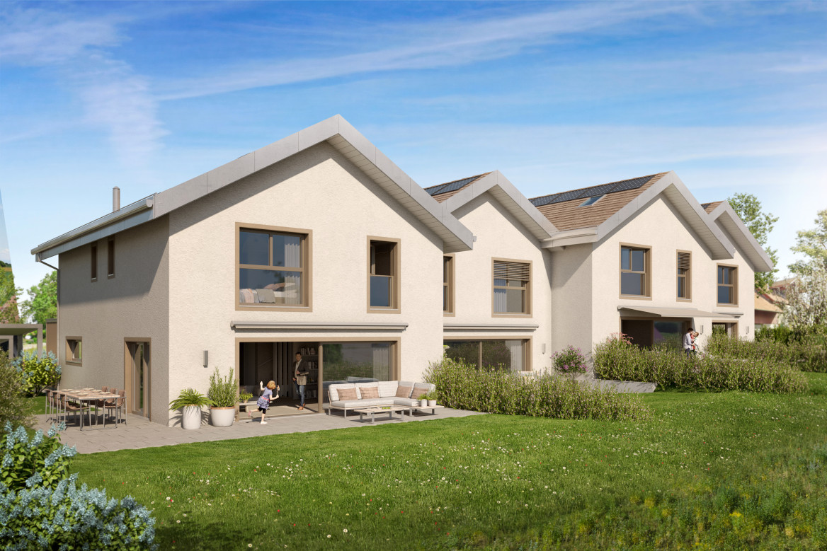 NOUVEAU PROJET DE 6 VILLAS FAMILIALES À THIERRENS AVEC JARDINS ! -  Bild 2