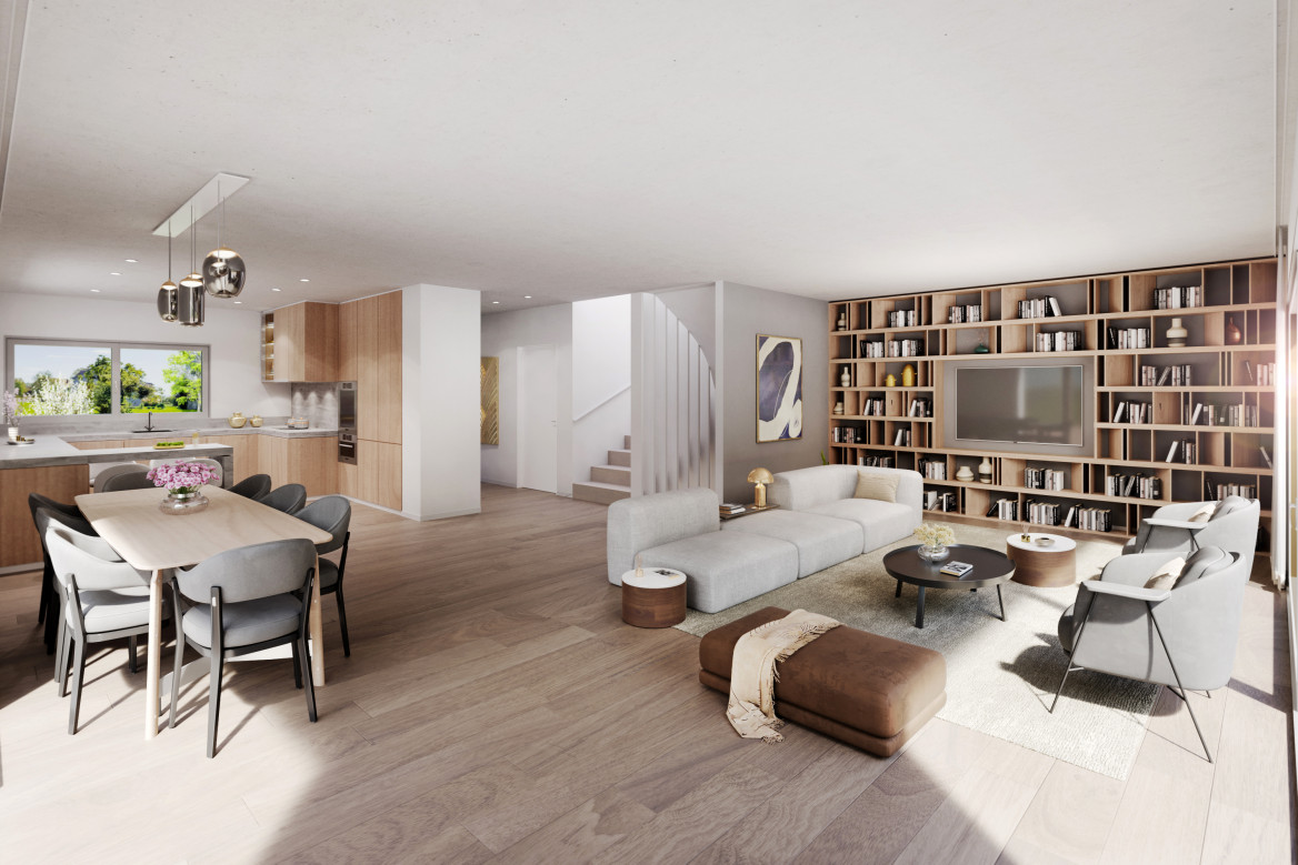 NOUVEAU PROJET DE 6 VILLAS FAMILIALES À THIERRENS AVEC JARDINS ! -  Bild 6