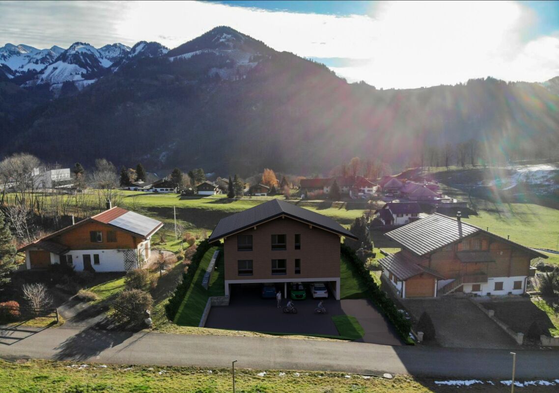 A0 - Neues 2.5-Zimmer-Apartment im Erdgeschoss, in Sciernes d'Albeuve -  Bild 4