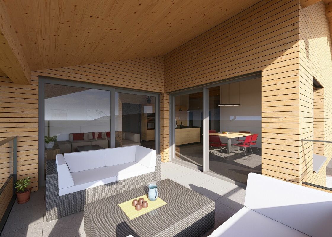 A2 - Neues 4.5-Zimmer-Apartment im 2. Stock, in Sciernes d'Albeuve -  Bild 9